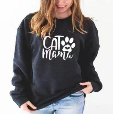 CAT MAMA Sweater Gift For Cats Lover CAT Mom Gift- Cats Mom Sweater -