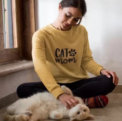 CAT MAMA Sweater Gift For Cats Lover CAT Mom Gift- Cats Mom Sweater -