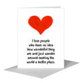Heart Filled, Greeting Card (#8231U)