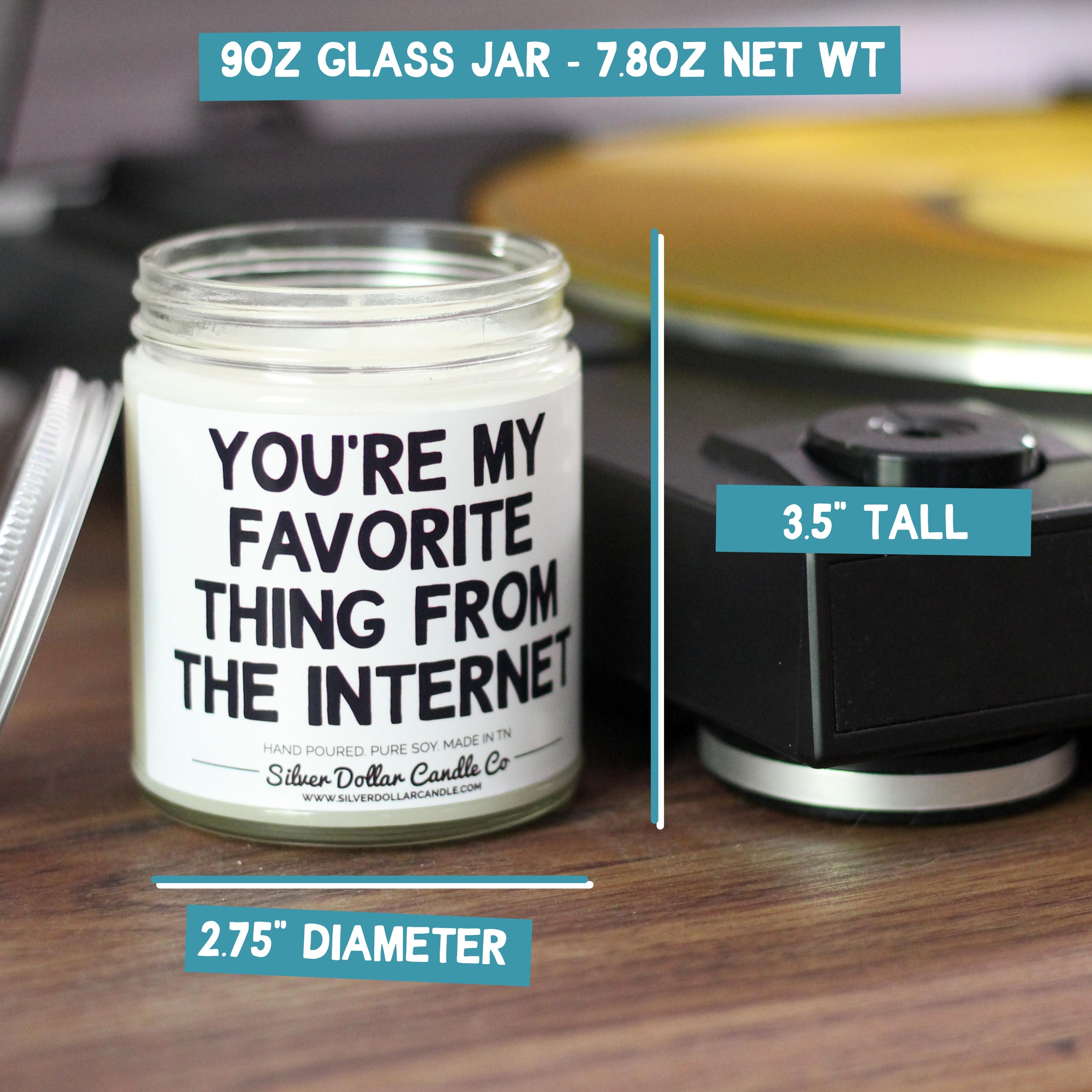 'I'd Burn This Place Down' Funny Office/Coworker Candle - 9/16oz 100%