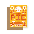 Cutie Pie — A2 Greeting Card