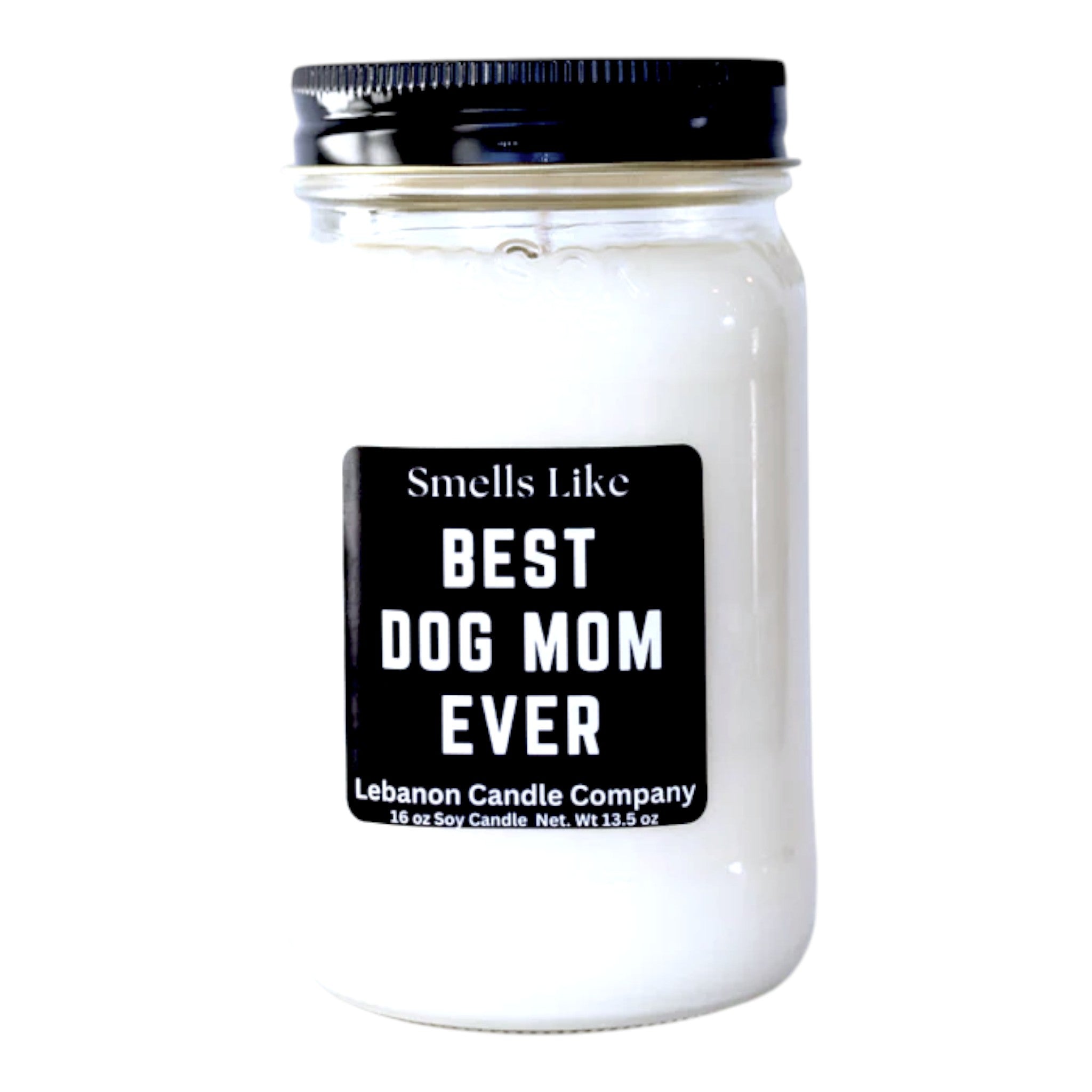 Best Dog Mom Ever Funny Candle