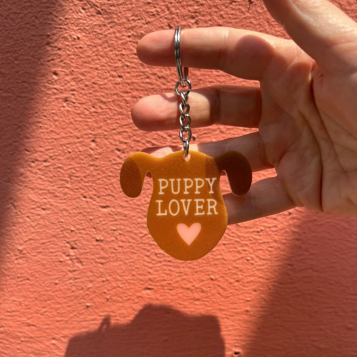 Dog & Cat Acrylic Keychains | 5 Style Options | Rescue Favorite Breed, I Woof You & Puppy Lover