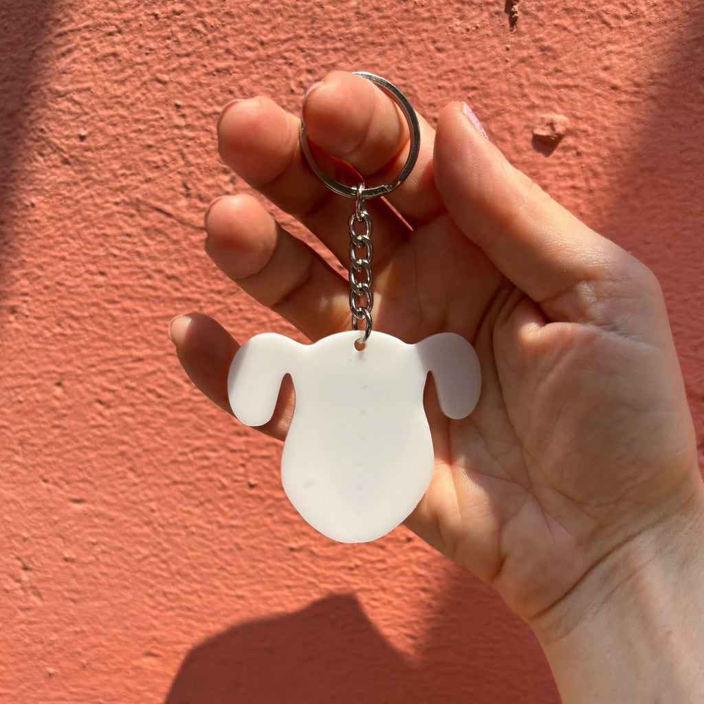 Dog & Cat Acrylic Keychains | 5 Style Options | Rescue Favorite Breed, I Woof You & Puppy Lover