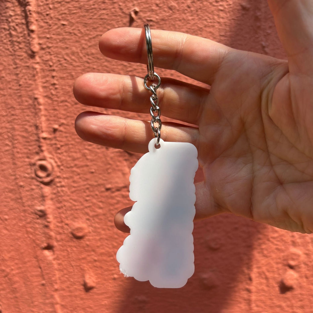 Dog & Cat Acrylic Keychains | 5 Style Options | Rescue Favorite Breed, I Woof You & Puppy Lover