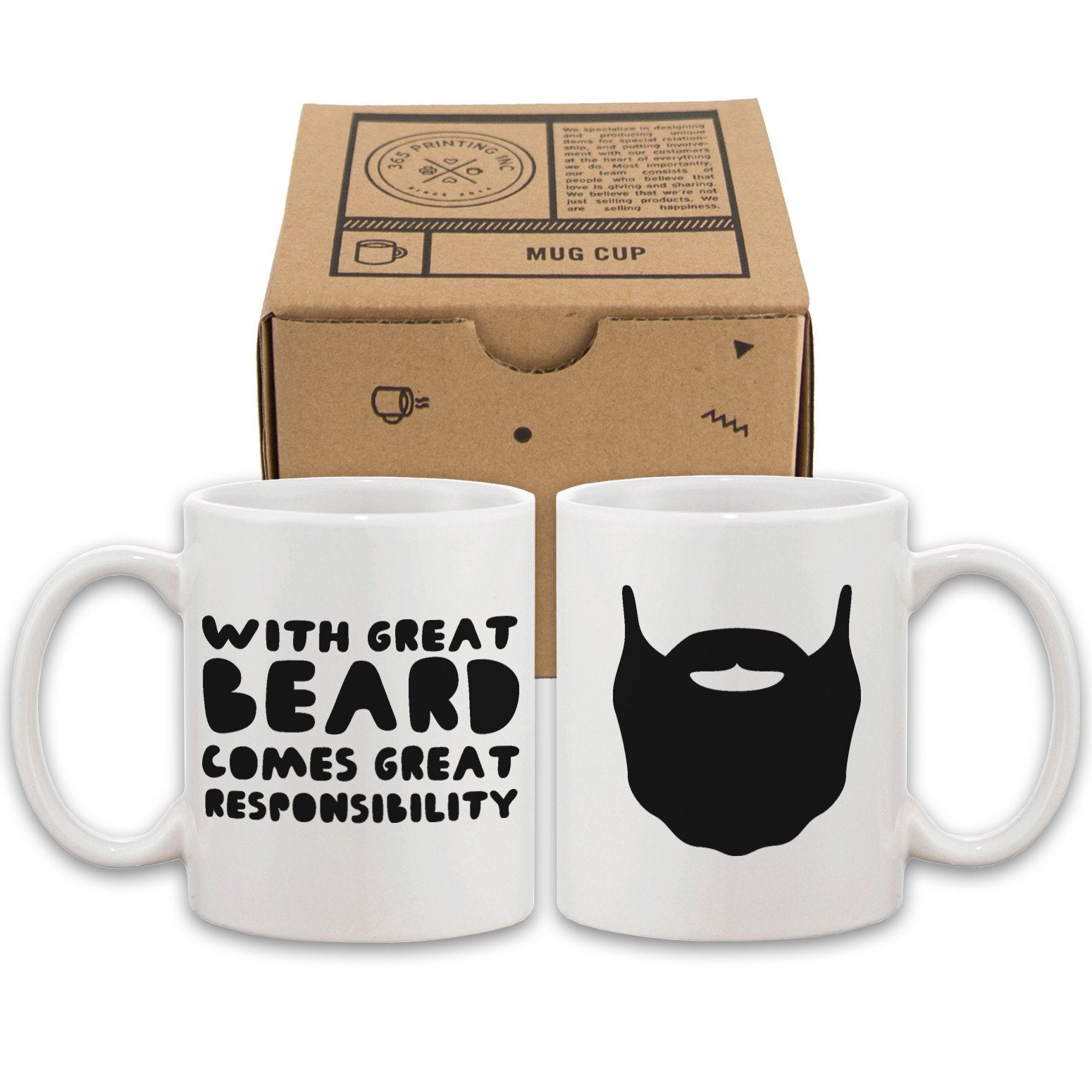 With Great Beard Comes Great Responsibility Funny