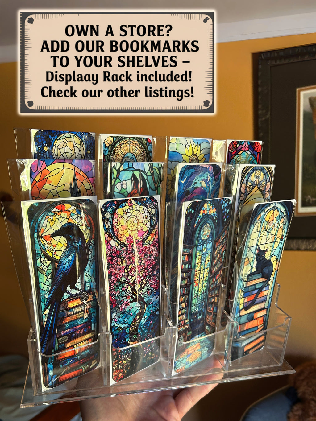 Dex Bloody Knife Bookmark – Handmade Horror Bookmark, Scary Book Lover Gift, Horror TV Show Bookmark