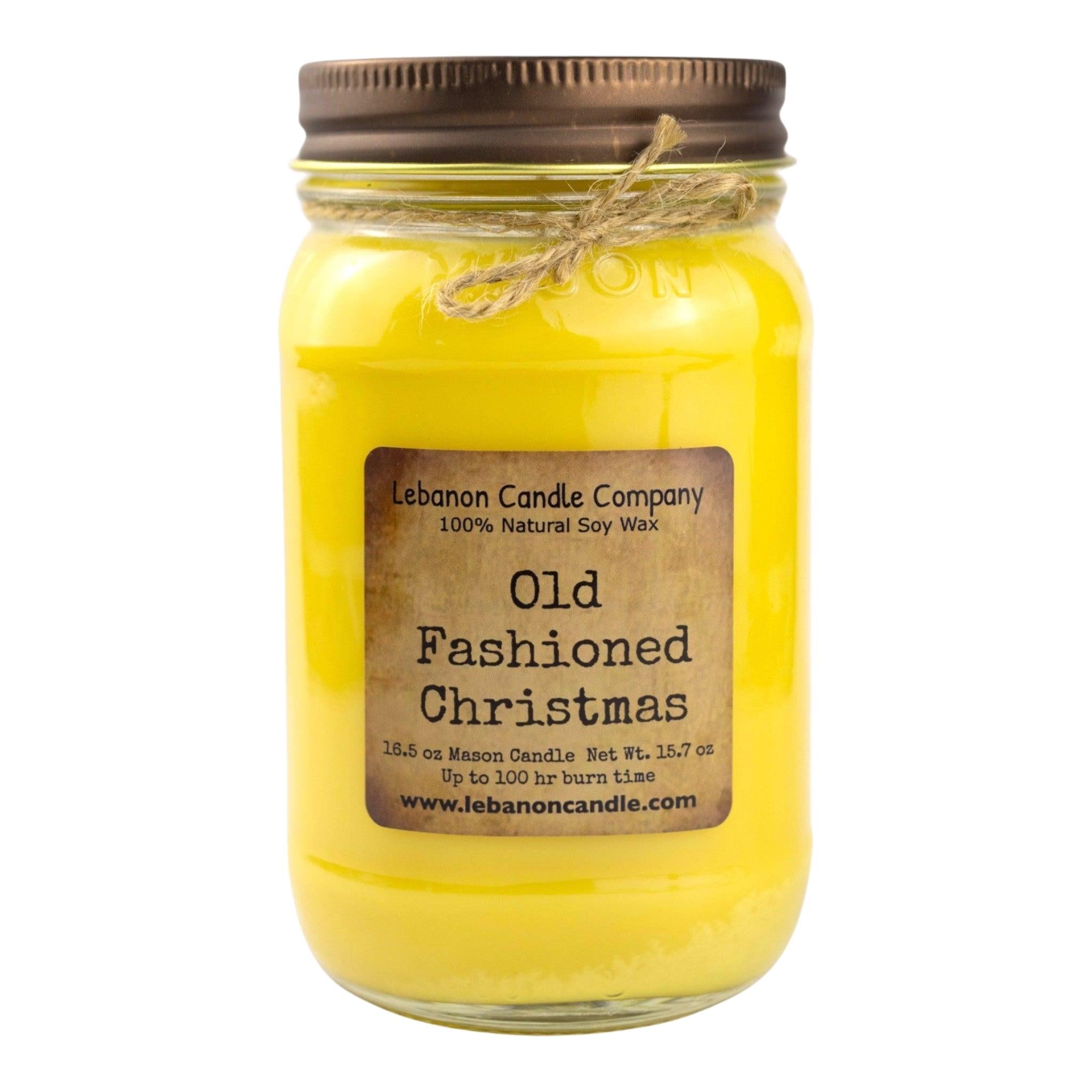 Old Fashioned Christmas Candle