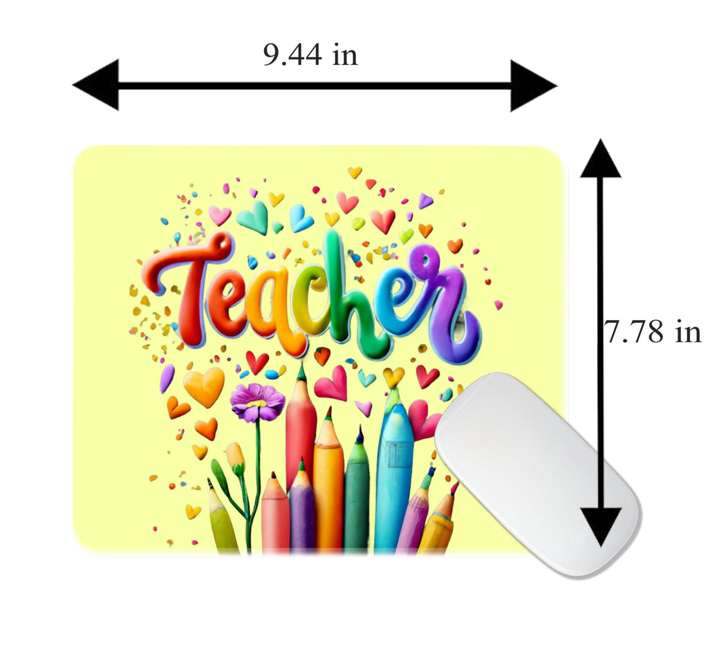 School Teacher Non-Slip Computer Mousepad Mouse Pad