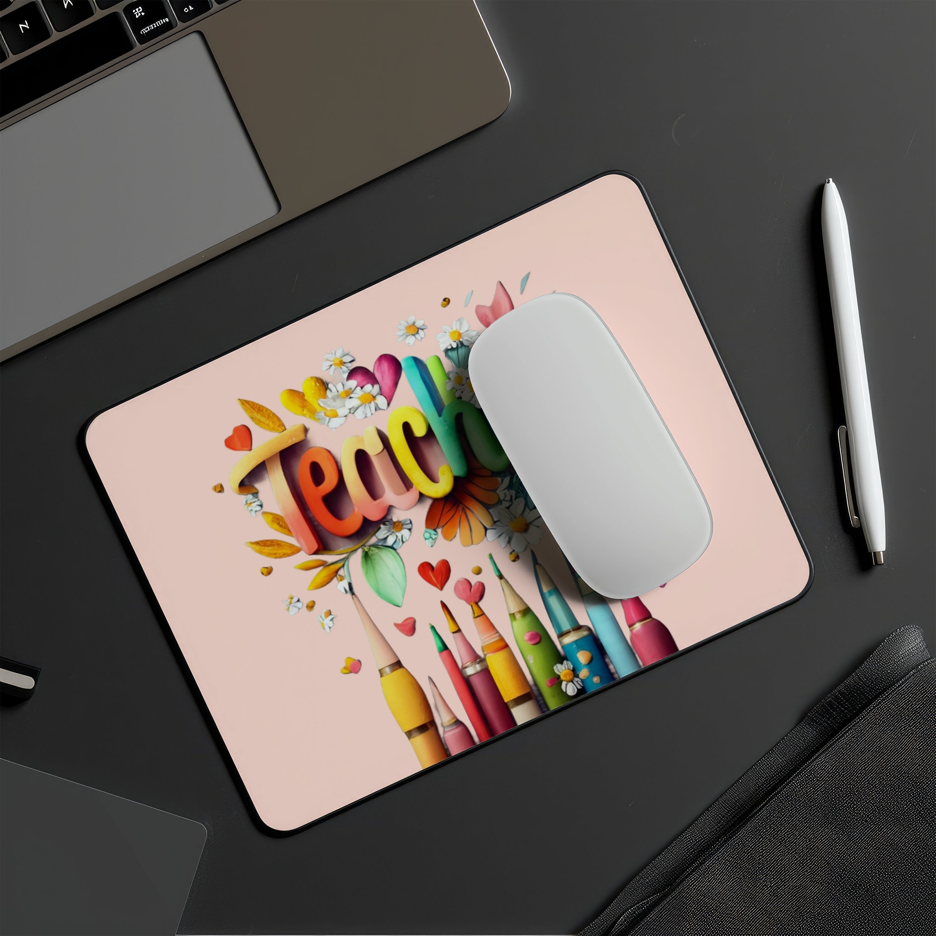 School Teacher Non-Slip Computer Mousepad Mouse Pad