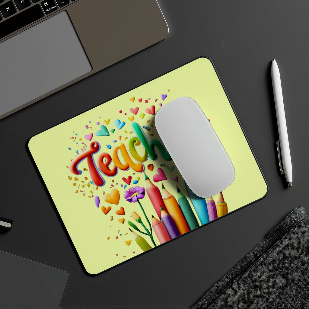 School Teacher Non-Slip Computer Mousepad Mouse Pad
