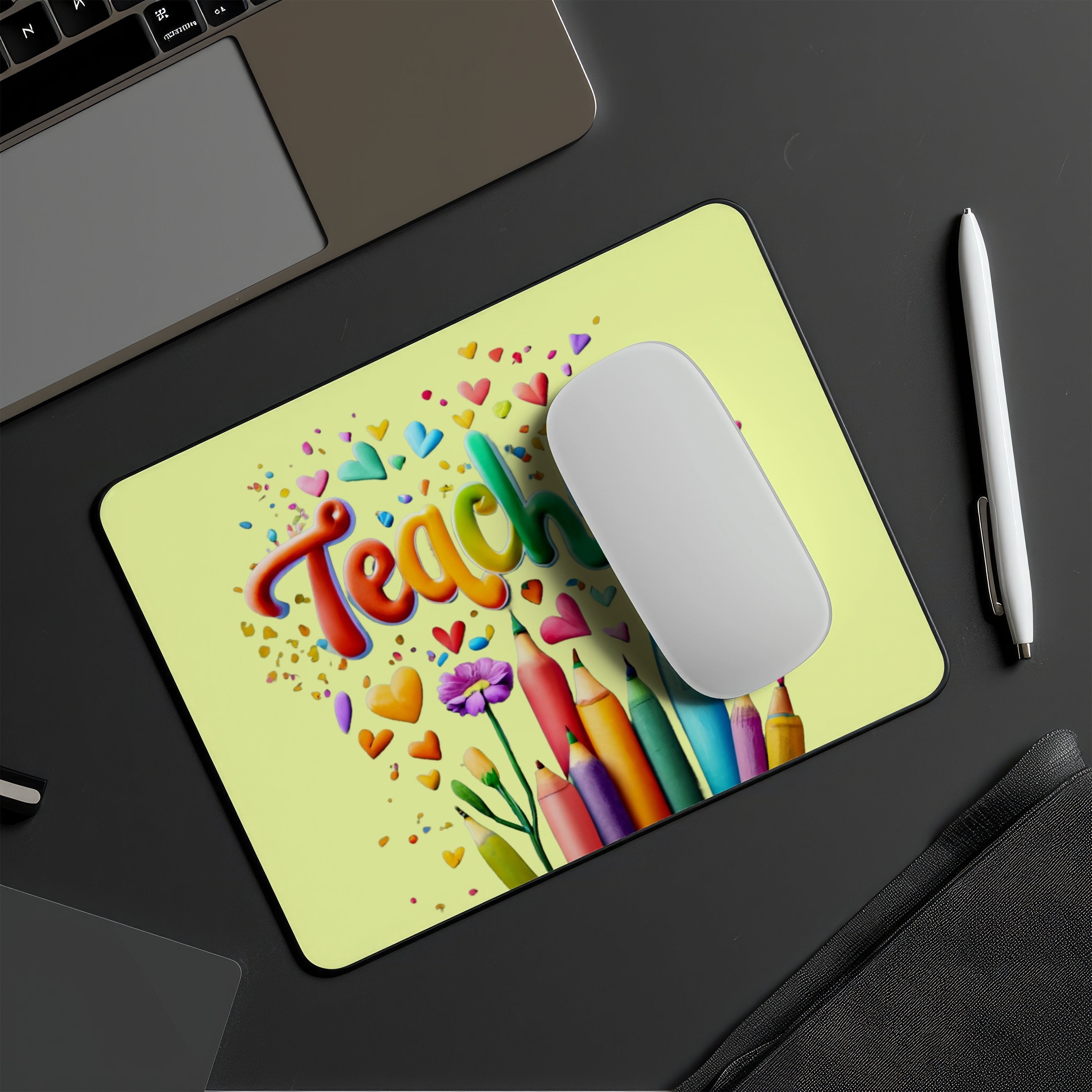 School Teacher Non-Slip Computer Mousepad Mouse Pad