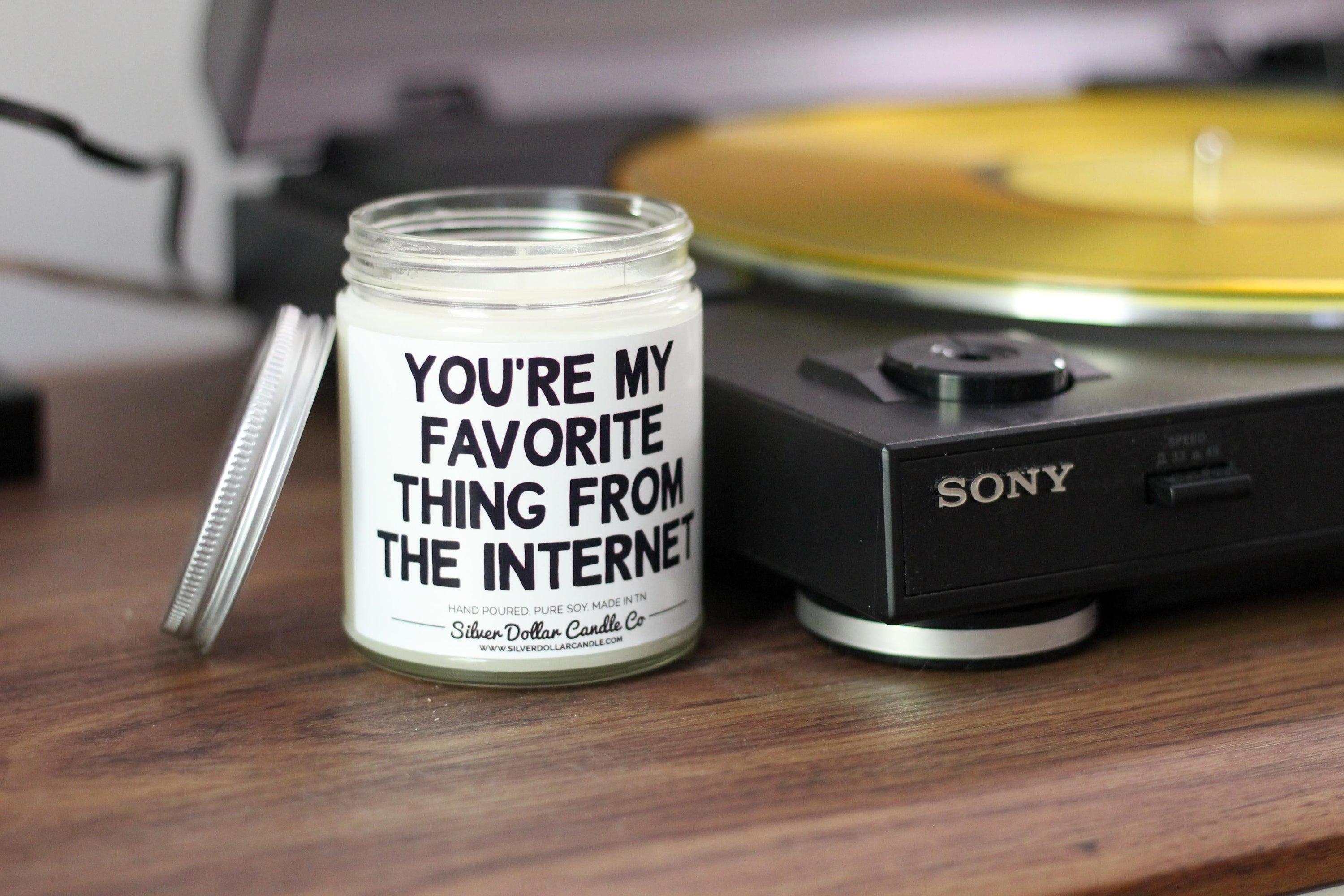 'Congrats On Staying Alive for Another Year' Funny Birthday Candle -