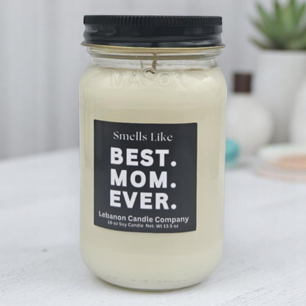 Best Mom Ever Funny Candle