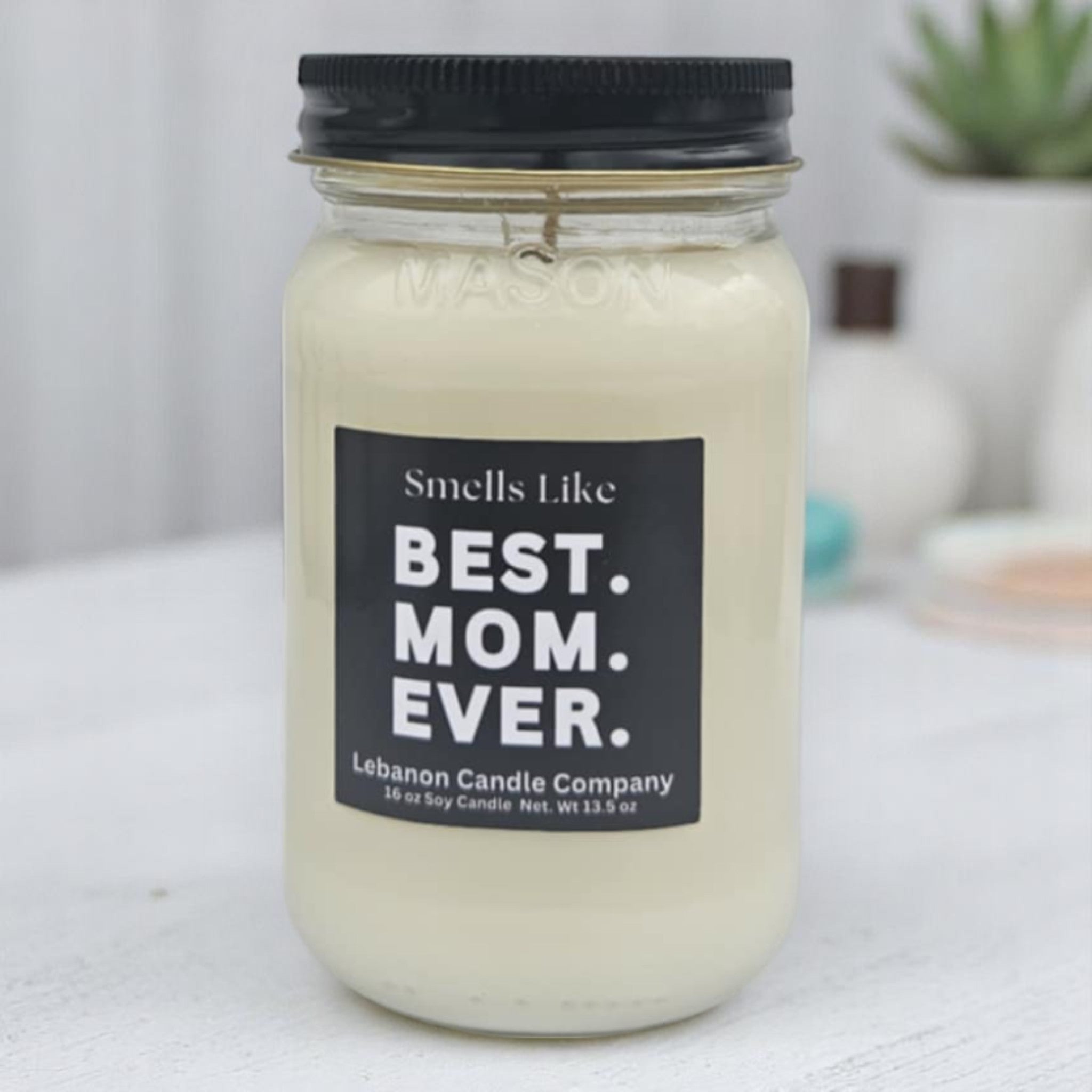 Best Mom Ever Funny Candle