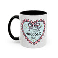 Happy to Talk About Music All Day Long Coffee Mug