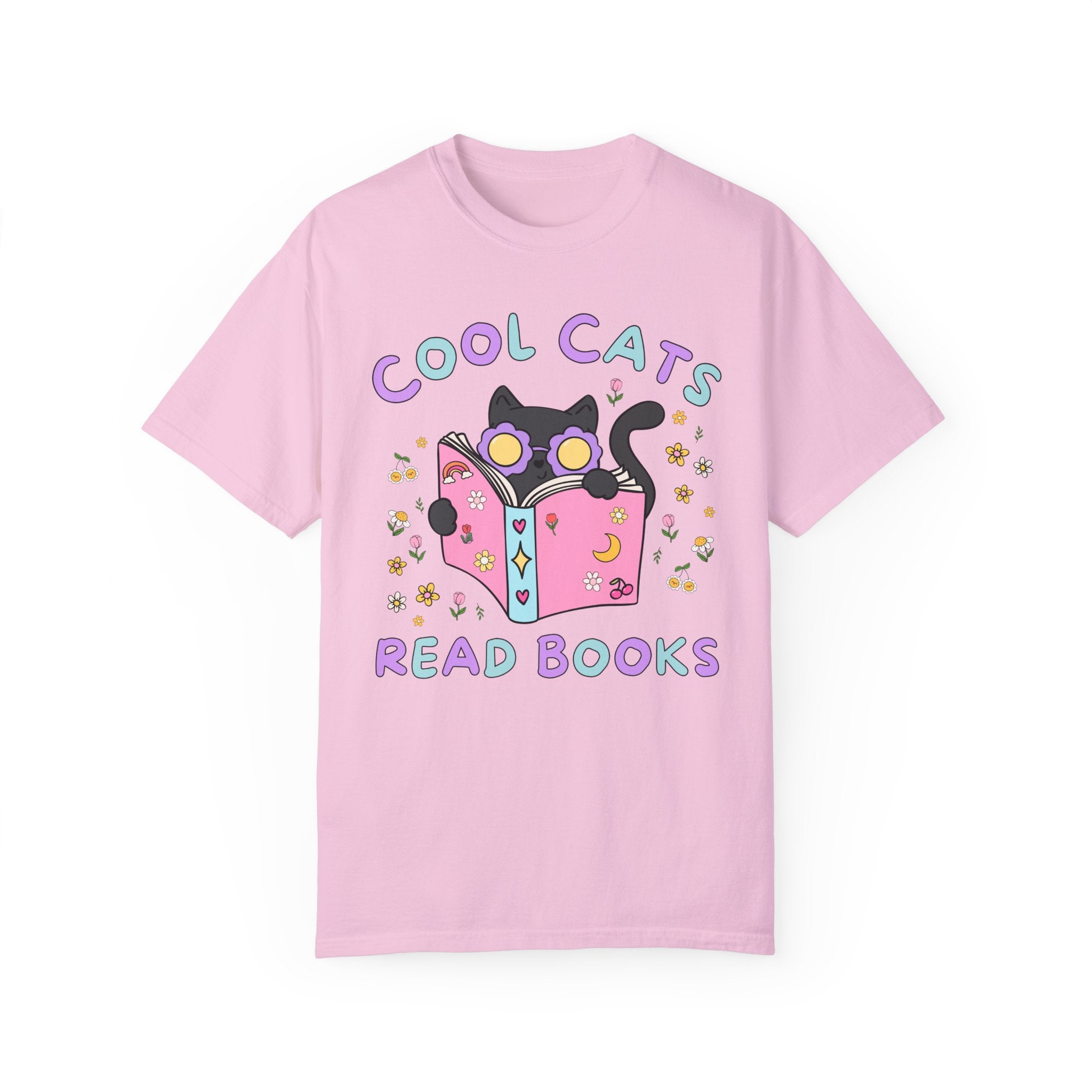 Cool Cats Read Books T-Shirt