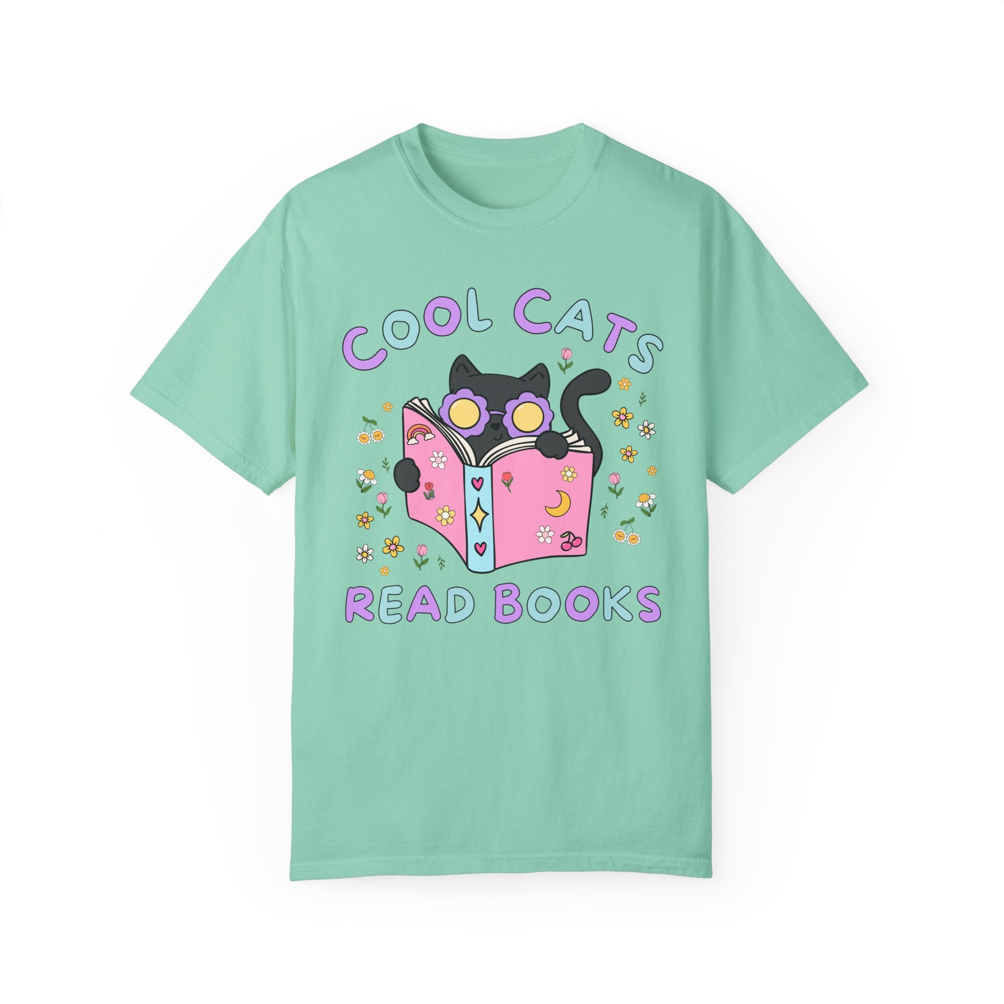 Cool Cats Read Books T-Shirt