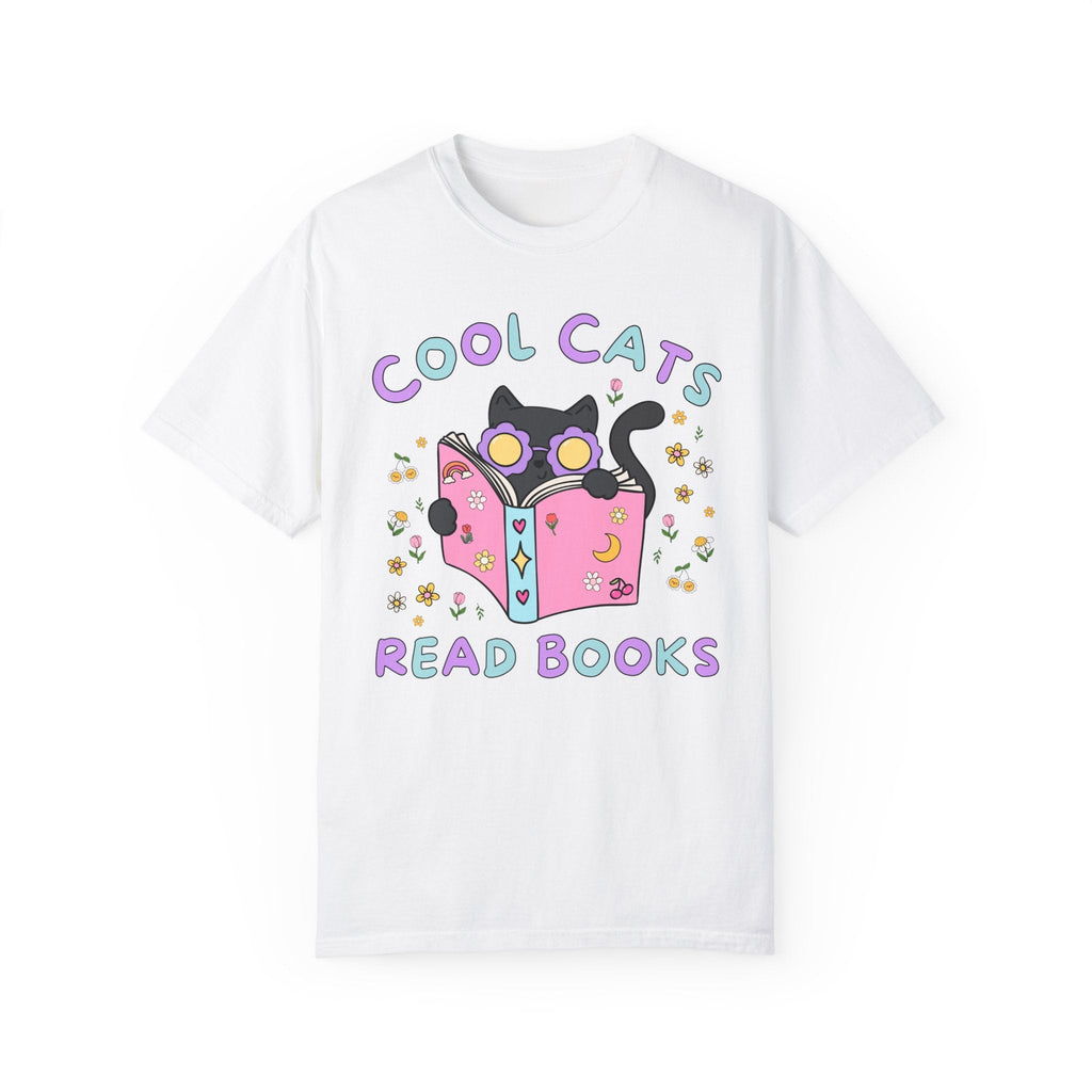 Cool Cats Read Books T-Shirt