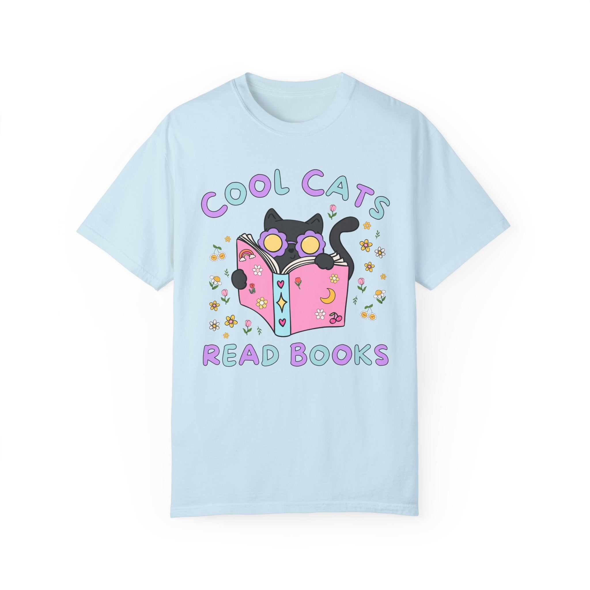 Cool Cats Read Books T-Shirt