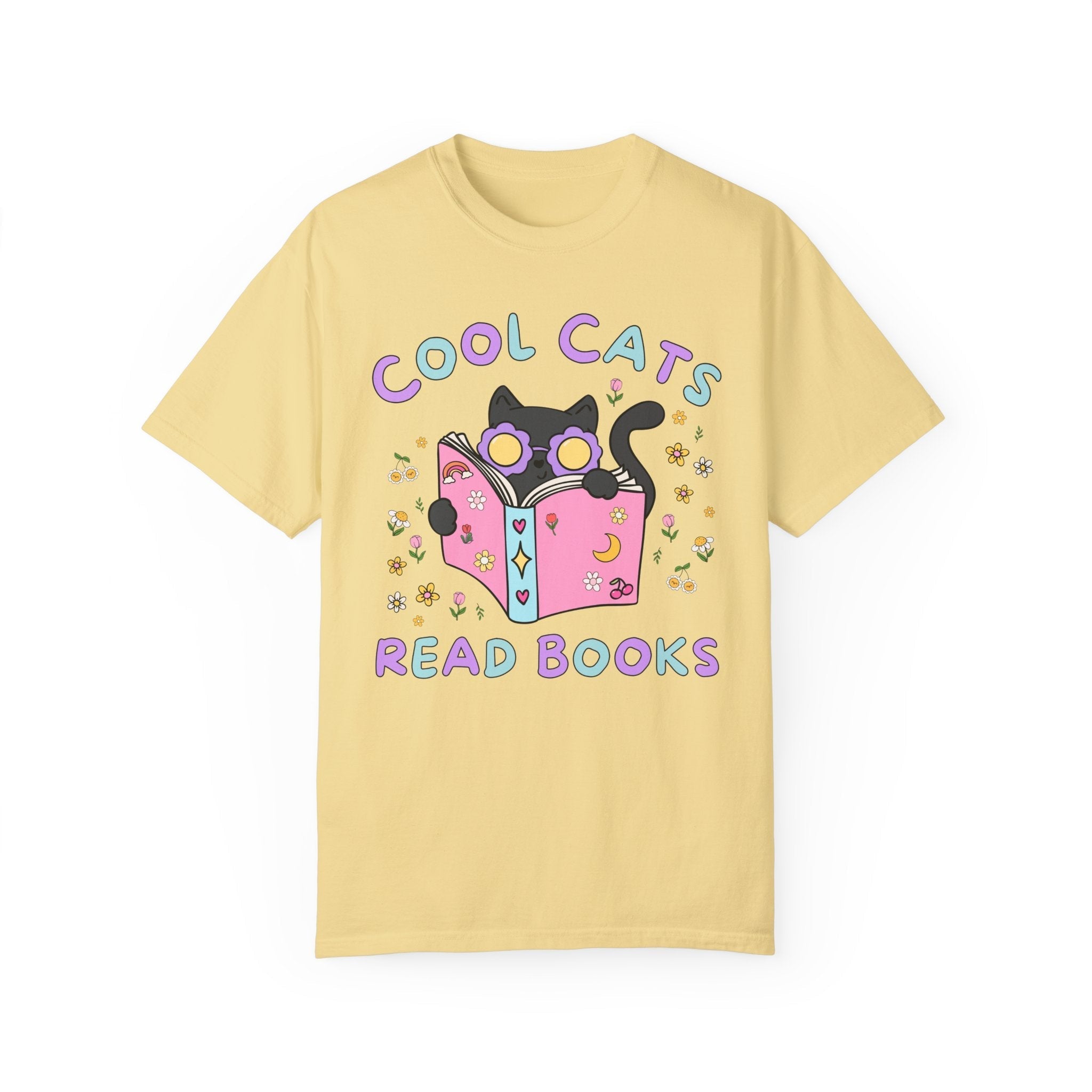 Cool Cats Read Books T-Shirt