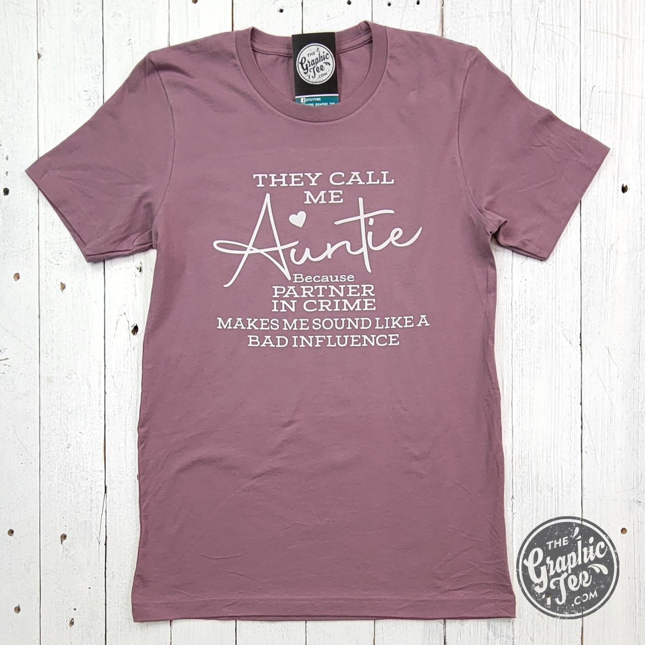 They Call Me Auntie Short Sleeve Tee