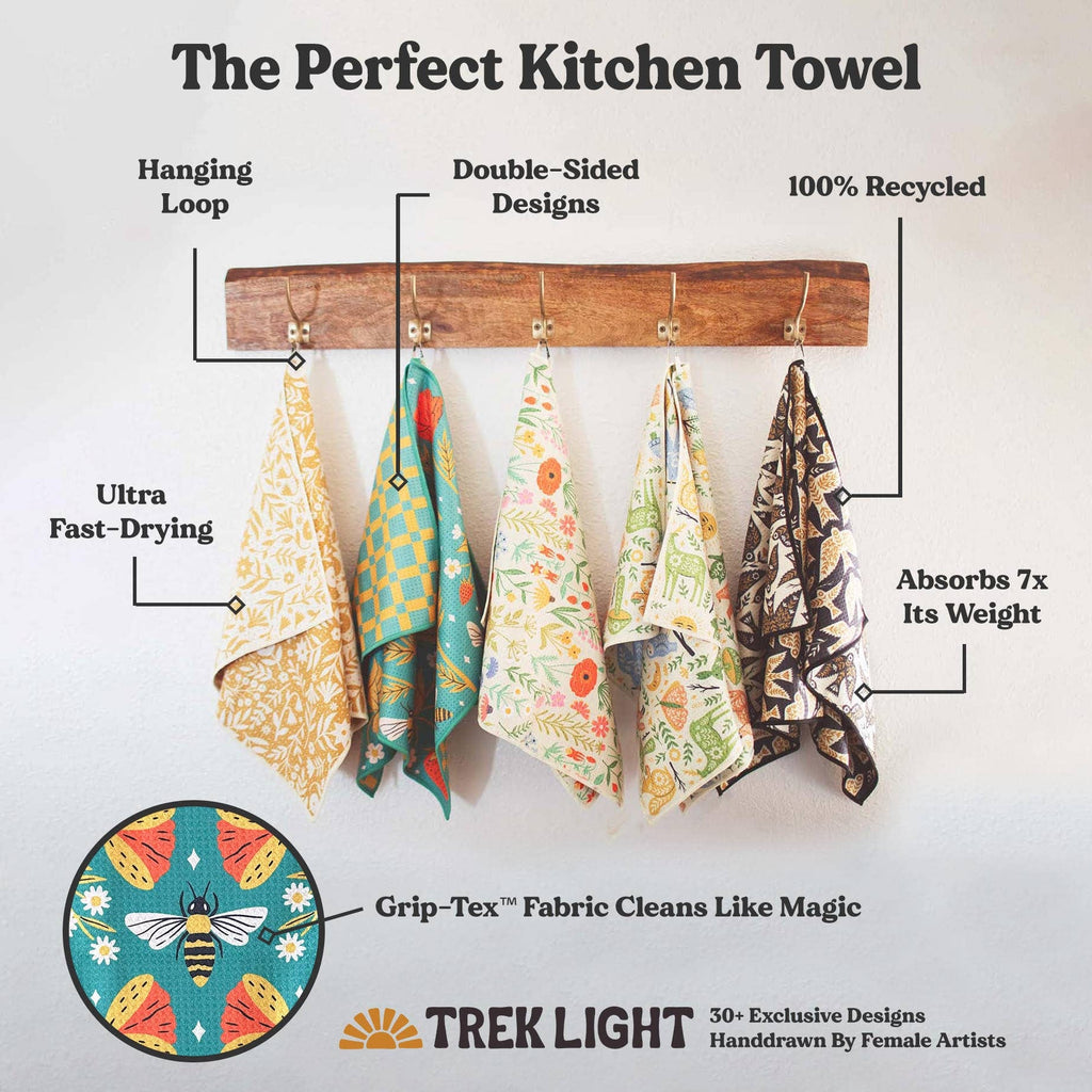 Wildflower Wonder Kitchen & Tea Towel