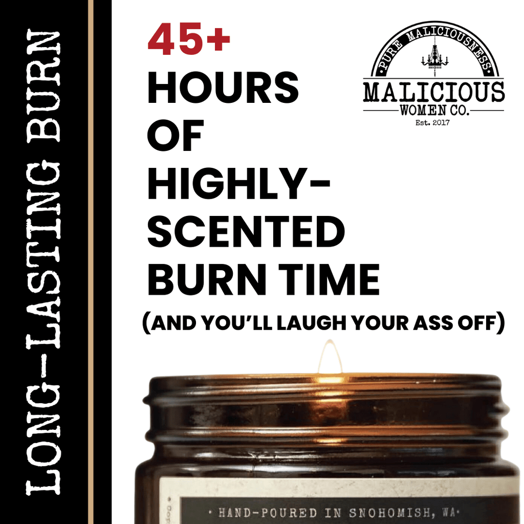 I Love My Job 9oz Work Candle Malicious Women Co